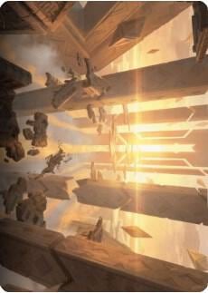 Skyclave Basilica Art Card, Art Series: Zendikar Rising 44
