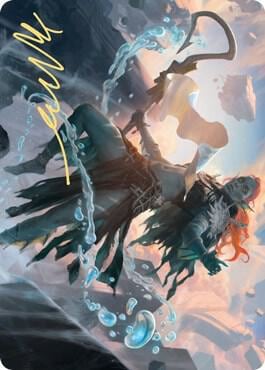 Expedition Diviner Art Card (Gold-Stamped Signature), Art Series: Zendikar Rising 47