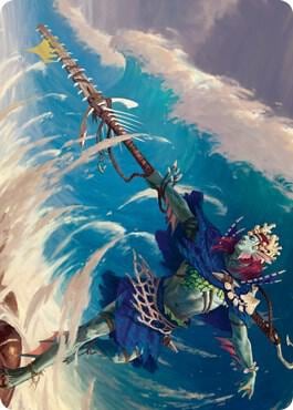 Tazeem Roilmage Art Card (Gold-Stamped), Art Series: Zendikar Rising 51