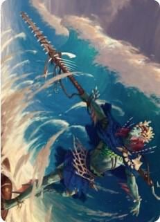 Tazeem Roilmage Art Card, Art Series: Zendikar Rising 51
