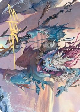 Umara Wizard Art Card (Gold-Stamped Signature), Art Series: Zendikar Rising 52
