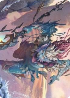Umara Wizard Art Card, Art Series: Zendikar Rising 52