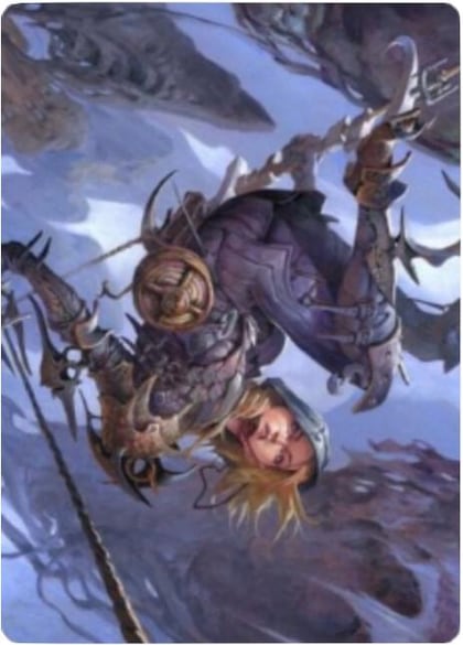 Blackbloom Rogue Art Card, Art Series: Zendikar Rising 53