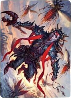 Scion of the Swarm Art Card, Art Series: Zendikar Rising 59