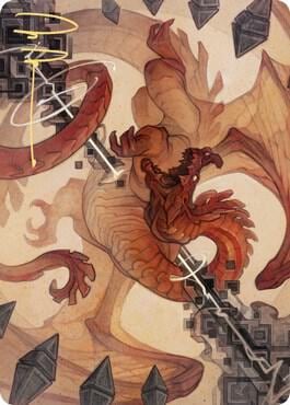 Soul Shatter Art Card (Gold-Stamped Signature), Art Series: Zendikar Rising 62