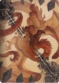 Soul Shatter Art Card, Art Series: Zendikar Rising 62