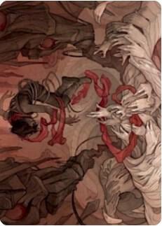 Thwart the Grave Art Card, Art Series: Zendikar Rising 64