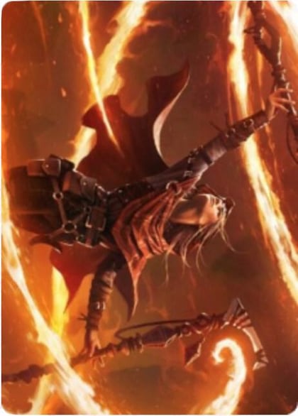 Magmatic Channeler Art Card, Art Series: Zendikar Rising 65