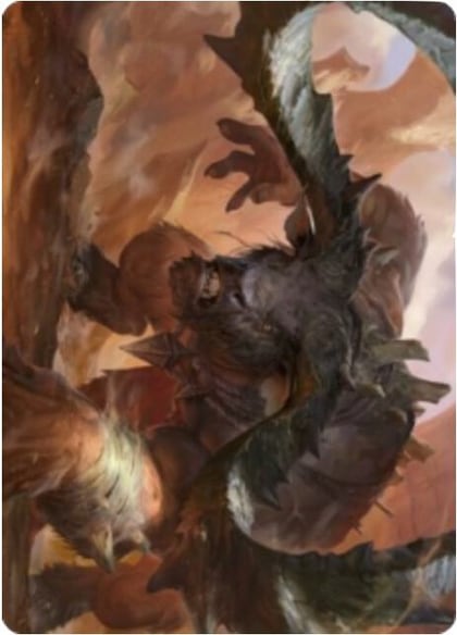 Moraug, Fury of Akoum Art Card, Art Series: Zendikar Rising 66