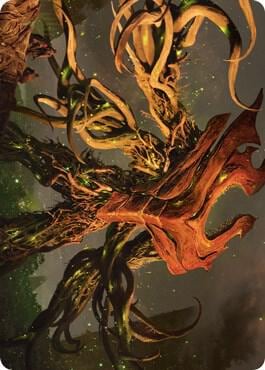 Ashaya, Soul of the Wild Art Card (Gold-Stamped Signature), Art Series: Zendikar Rising 69