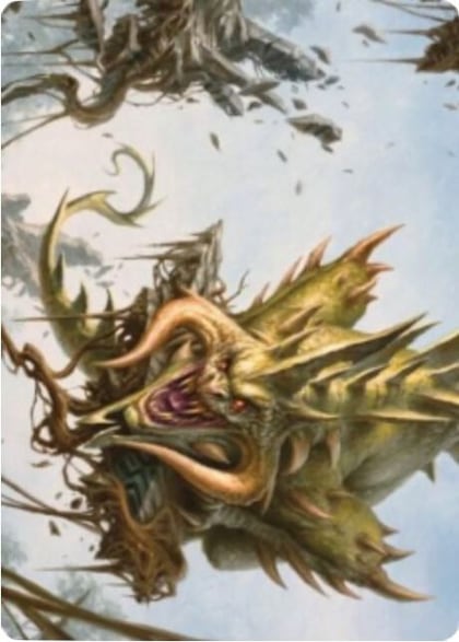 Canopy Baloth Art Card, Art Series: Zendikar Rising 70