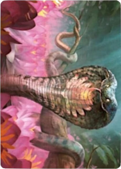Lotus Cobra Art Card, Art Series: Zendikar Rising 71