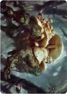 Swarm Shambler Art Card, Art Series: Zendikar Rising 73