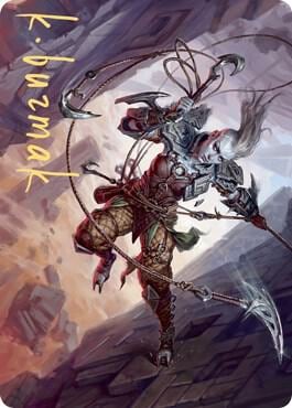Akiri, Fearless Voyager Art Card (Gold-Stamped Signature), Art Series: Zendikar Rising 74