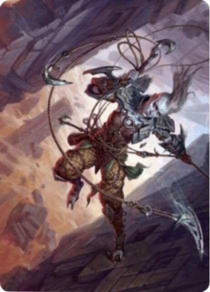 Akiri, Fearless Voyager Art Card, Art Series: Zendikar Rising 74
