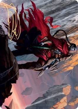 Anowon, the Ruin Thief Art Card (Gold-Stamped Signature), Art Series: Zendikar Rising 75