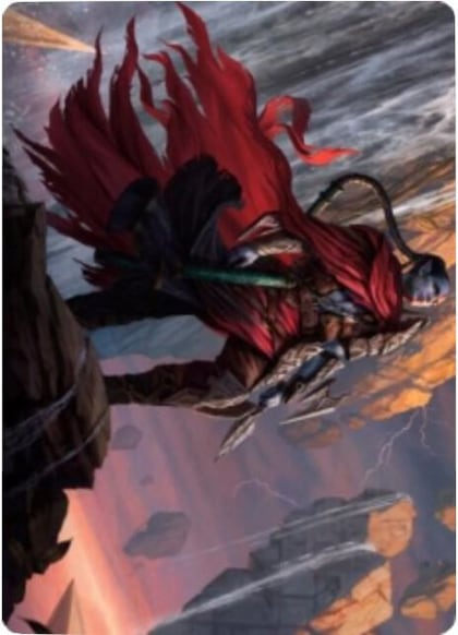 Anowon, the Ruin Thief Art Card, Art Series: Zendikar Rising 75