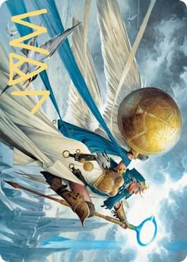 Linvala, Shield of Sea Gate Art Card (Gold-Stamped Signature), Art Series: Zendikar Rising 77