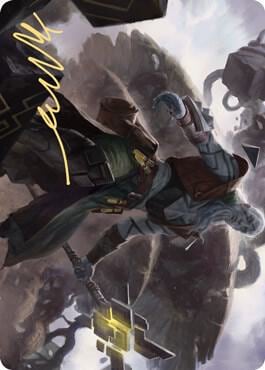 Orah, Skyclave Hierophant Art Card (Gold-Stamped Signature), Art Series: Zendikar Rising 79