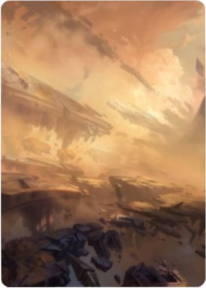 Plains Art Card (7/81), Art Series: Zendikar Rising 7