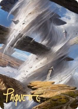 Plains Art Card (8/81) (Gold-Stamped Signature), Art Series: Zendikar Rising 8