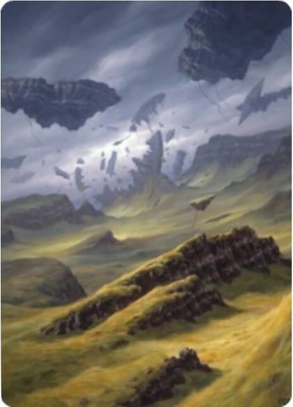 Plains Art Card (9/81), Art Series: Zendikar Rising 9