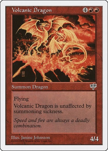 Volcanic Dragon, Anthologies #79532