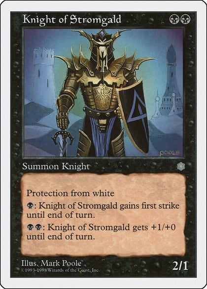 Knight of Stromgald, Anthologies #79537