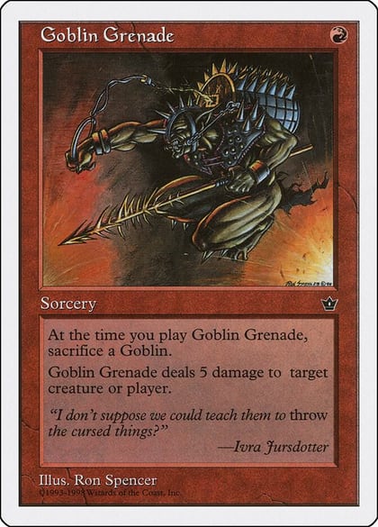Goblin Grenade, Anthologies #79556