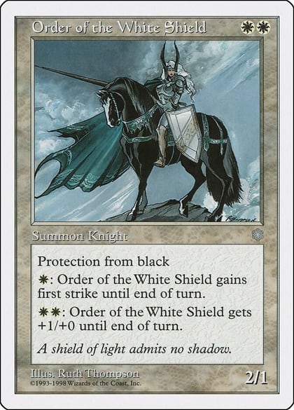 Order of the White Shield, Anthologies #79582