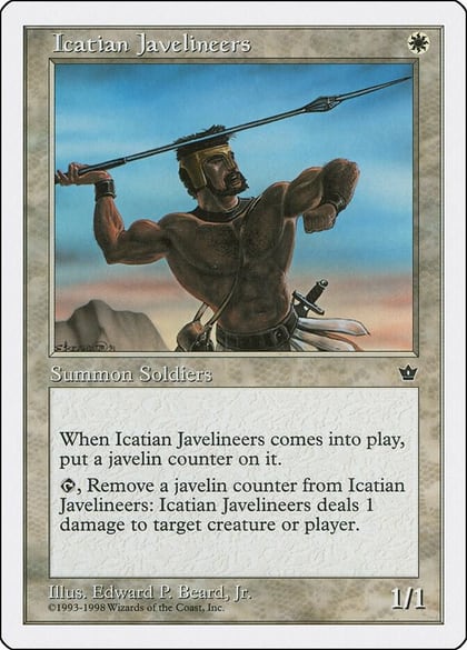 Icatian Javelineers, Anthologies #79604