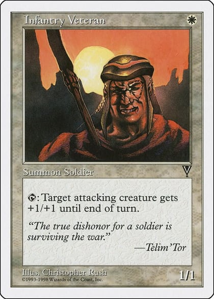 Infantry Veteran, Anthologies #79605