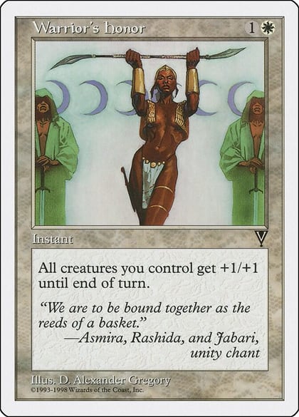 Warrior's Honor, Anthologies #79608