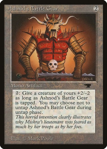 Ashnod's Battle Gear, Antiquities #3262