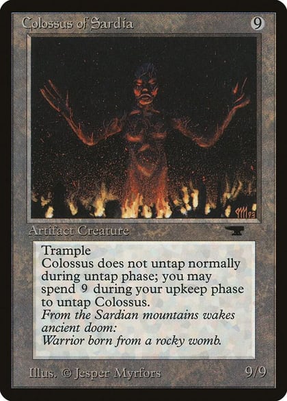 Colossus of Sardia, Antiquities #3272