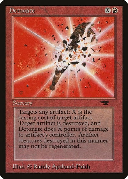 Detonate, Antiquities #3277