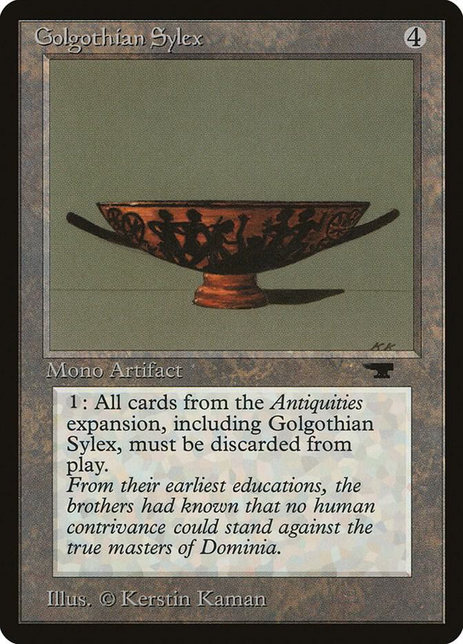 Golgothian Sylex, Antiquities #3286