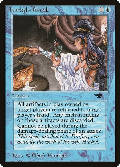 Hurkyl's Recall, Antiquities #3289