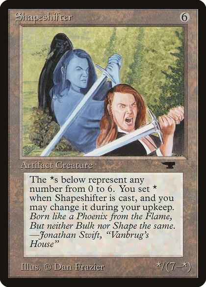 Shapeshifter, Antiquities #3315