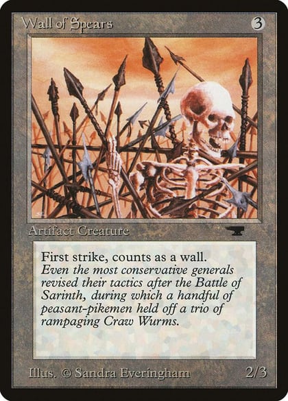 Wall of Spears, Antiquities #3347