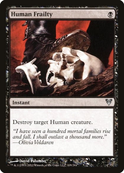 Human Frailty, Avacyn Restored 109
