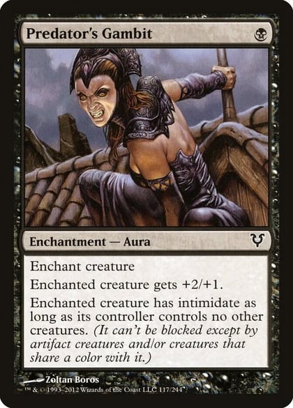 Predator's Gambit, Avacyn Restored 117