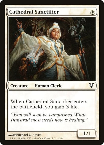 Cathedral Sanctifier, Avacyn Restored 11