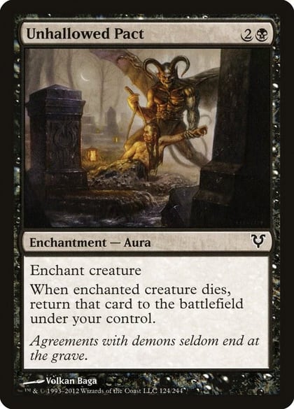 Unhallowed Pact, Avacyn Restored 124