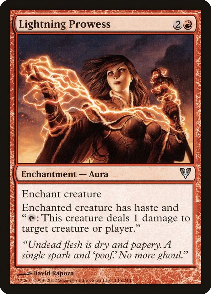 Lightning Prowess, Avacyn Restored 145