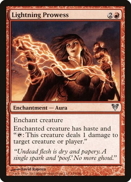 Lightning Prowess, Avacyn Restored 145