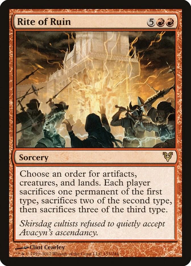 Rite of Ruin, Avacyn Restored 153