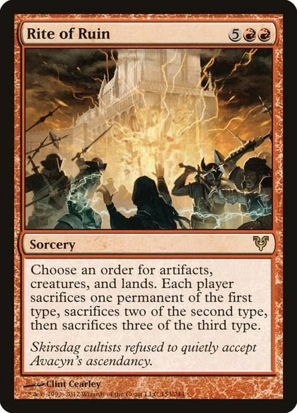 Rite of Ruin, Avacyn Restored 153