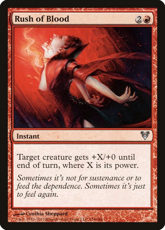 Rush of Blood, Avacyn Restored 154