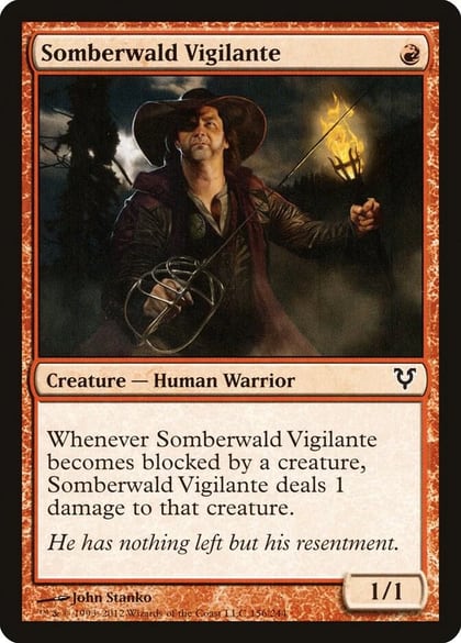 Somberwald Vigilante, Avacyn Restored 156